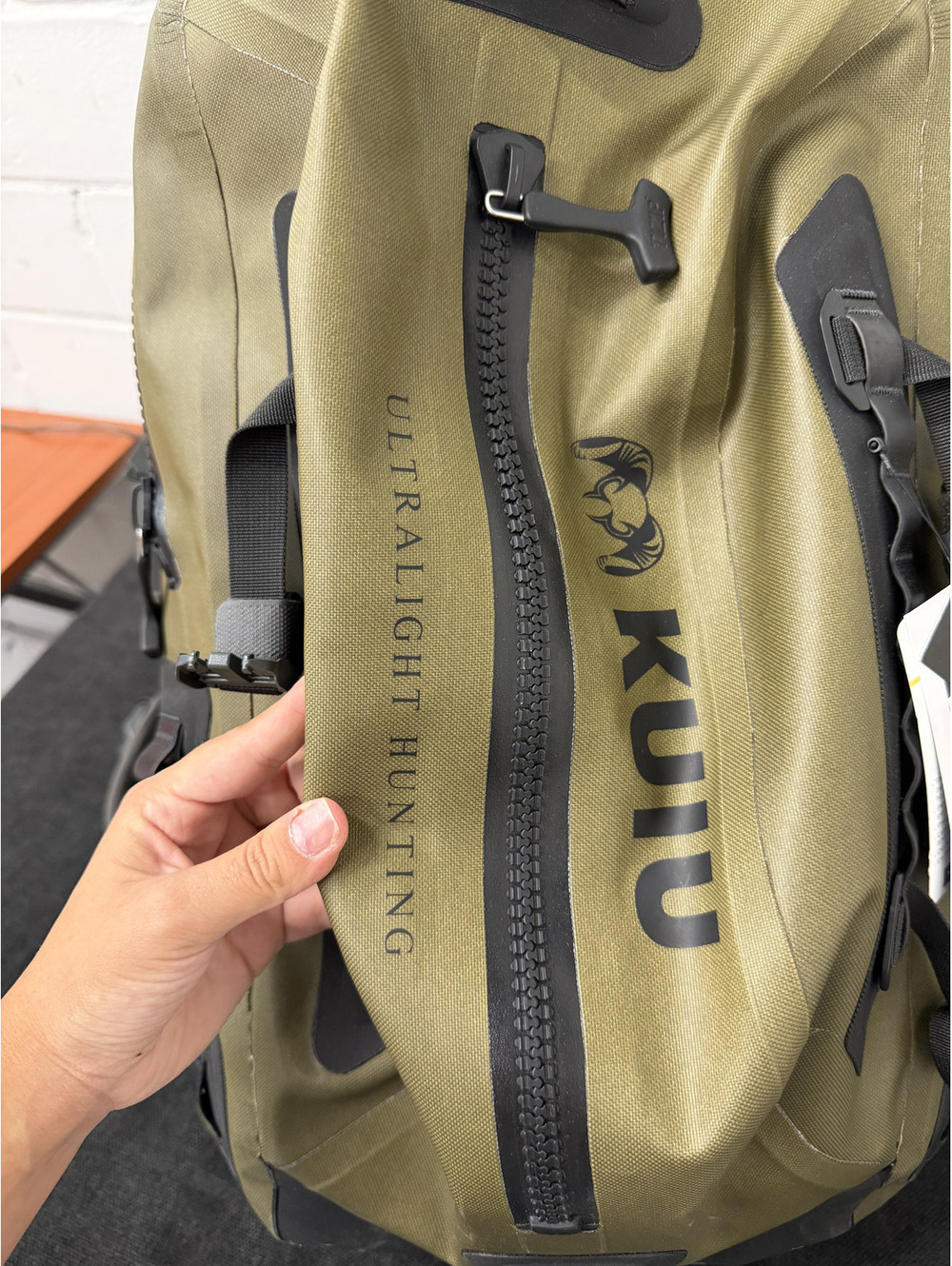 Kuiu Backpack with Padded Straps and Durable Zipper Closure - Picture 8 of 11